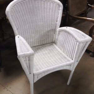 SILLÓN MIMBRE BLANCO