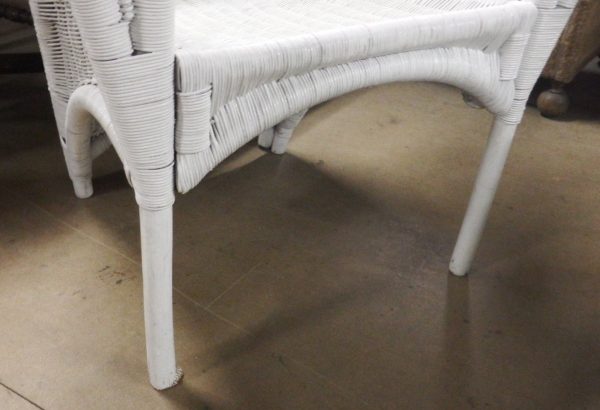 SILLÓN MIMBRE BLANCO