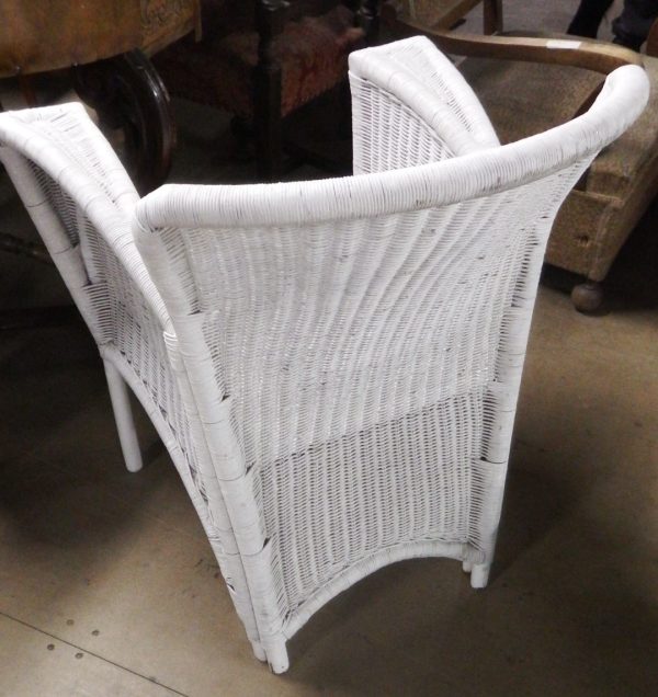 SILLÓN MIMBRE BLANCO